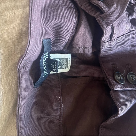 Madewell Harlow Wide-Leg Pants in chocolate raisin - Picture 5 of 5